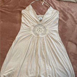 Baby Phat White Halter Dress
